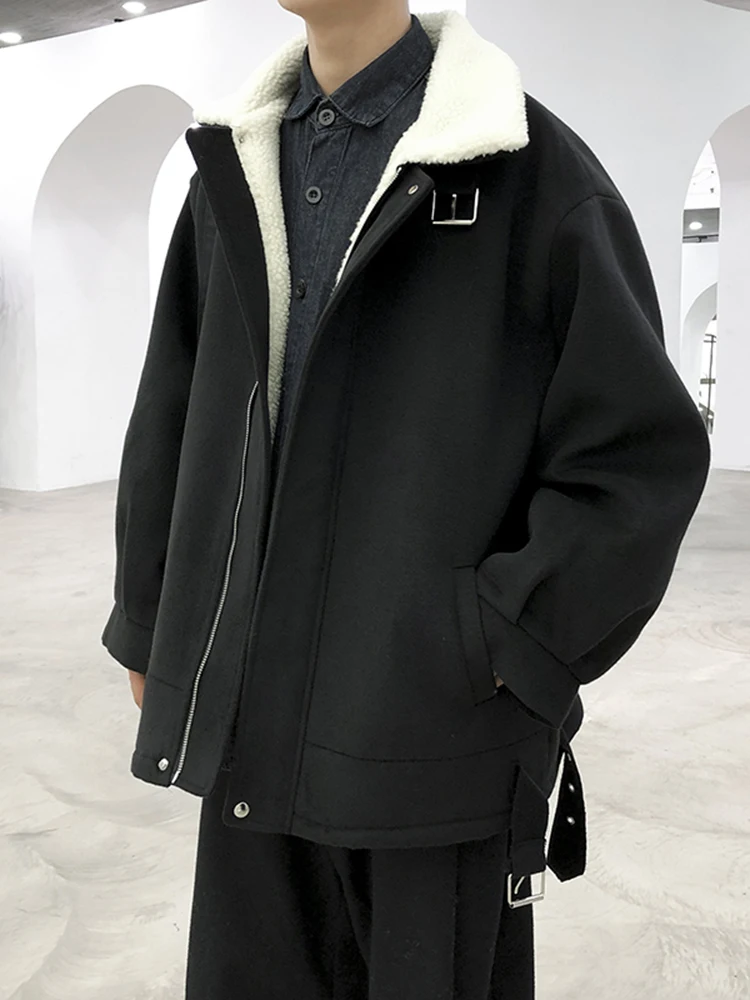 Lamb Fur Jaet Men's Winter Thiened American Retro Cotton Coat Oversize High-End Warmth Cotton Clothes Youth Casual Loose Fit
Lamb Fur Jaet Men's Winter Thiened American Retro Cotton Coat Oversize High-End Warmth Cotton Clothes Youth Casual Loose Fit