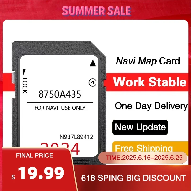 for Citroen C4 Aircross 2011-2017 Vehicle GPS SD Card 8750A435 Update UK Europe Maps 2024 C-11 NAVI Navigation Accessories
for Citroen C4 Aircross 2011-2017 Vehicle GPS SD Card 8750A435 Update UK Europe Maps 2024 C-11 NAVI Navigation Accessories