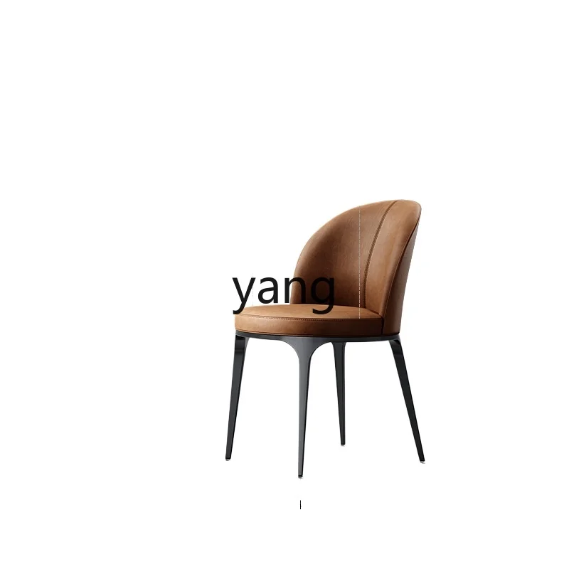 LTT All Leather Dining Chair Original Chair High-End Soft Bag Dining Chair
LTT All Leather Dining Chair Original Chair High-End Soft Bag Dining Chair