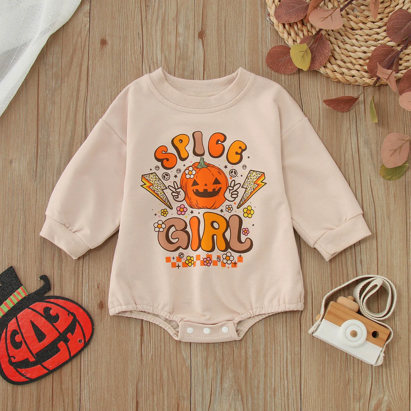 2023 Toddler Infant Baby Boys Girls Halloween Rompers Clothing Cartoon Pumpkin Letter Print Sweatshirts Jumpsuits Party Costume
2023 Toddler Infant Baby Boys Girls Halloween Rompers Clothing Cartoon Pumpkin Letter Print Sweatshirts Jumpsuits Party Costume