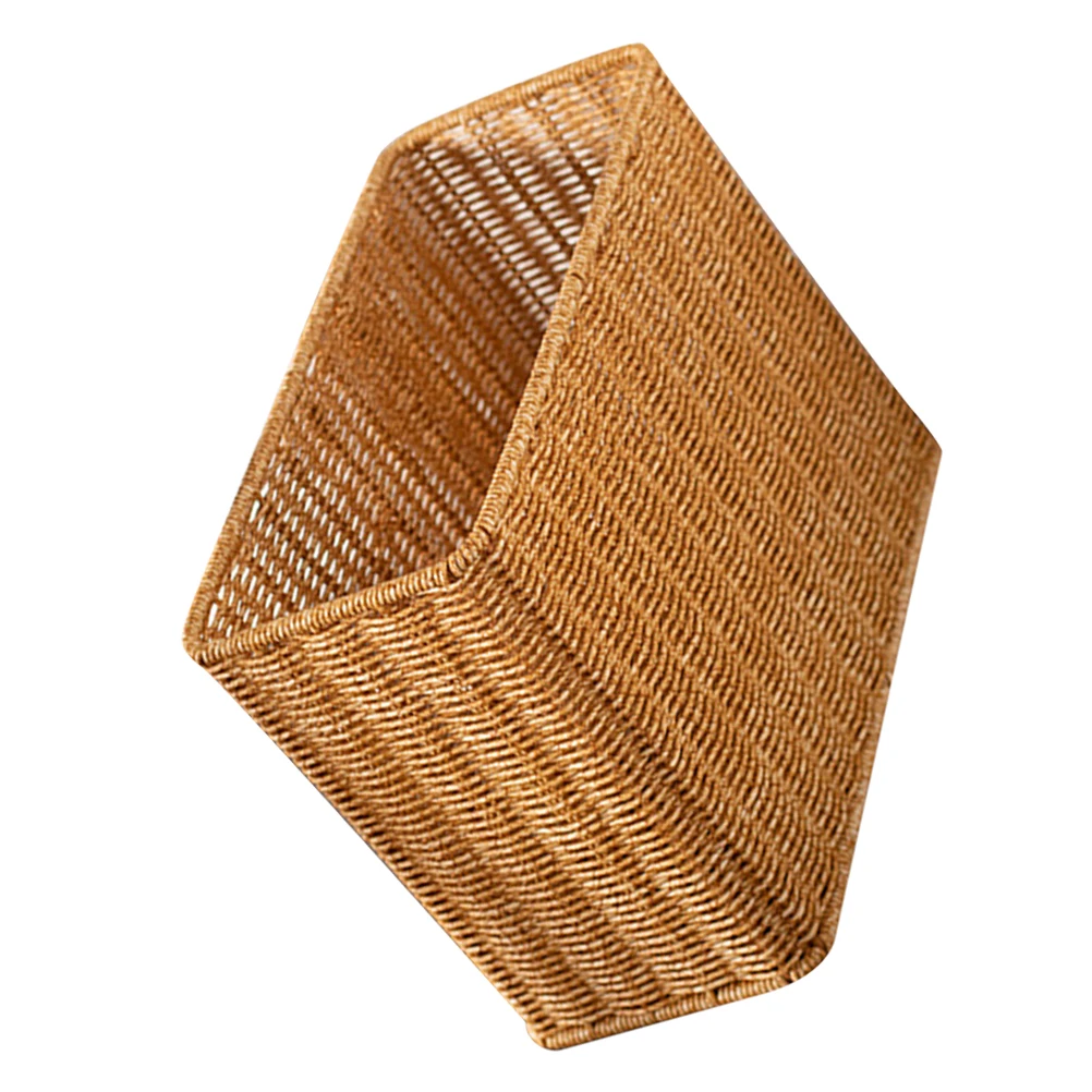 Narrow High Storage Basket Woven Desk Organizer Large Size Desktop Baskets Practical Rattan Stackable Container
Narrow High Storage Basket Woven Desk Organizer Large Size Desktop Baskets Practical Rattan Stackable Container