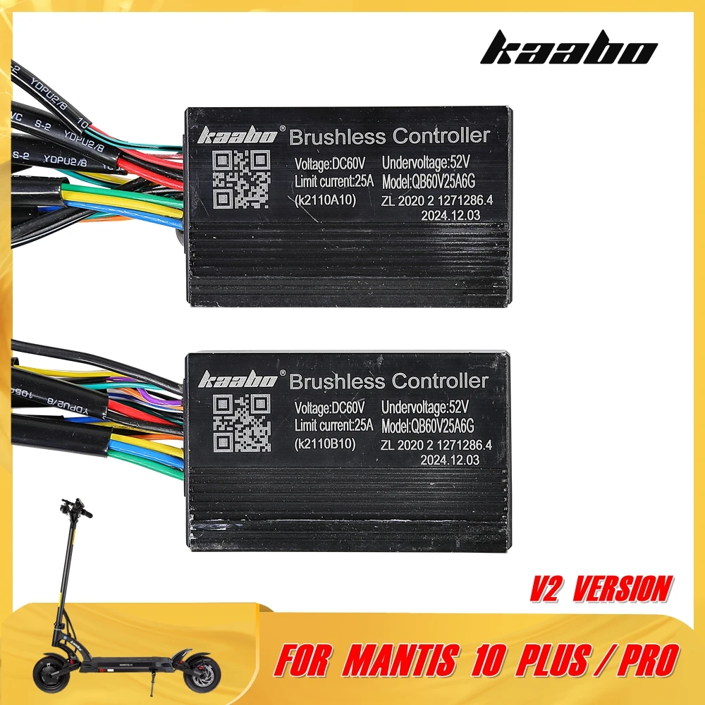 Синусоидальный контроллер версии V2 60V25A для электрического скутера KAABO MANTIS 10 PLUS и MANTIS 10 PRO 60 В с центральным дисплеем
Синусоидальный контроллер версии V2 60V25A для электрического скутера KAABO MANTIS 10 PLUS и MANTIS 10 PRO 60 В с центральным дисплеем
