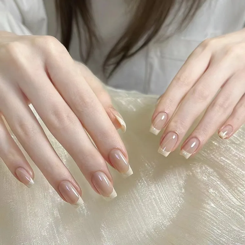 30pcs Simple French False Nails with Glue Medium Length Nails Press on Nail Decoration for Nails with Sticky Tabs Self-nail 2025
30pcs Simple French False Nails with Glue Medium Length Nails Press on Nail Decoration for Nails with Sticky Tabs Self-nail 2025