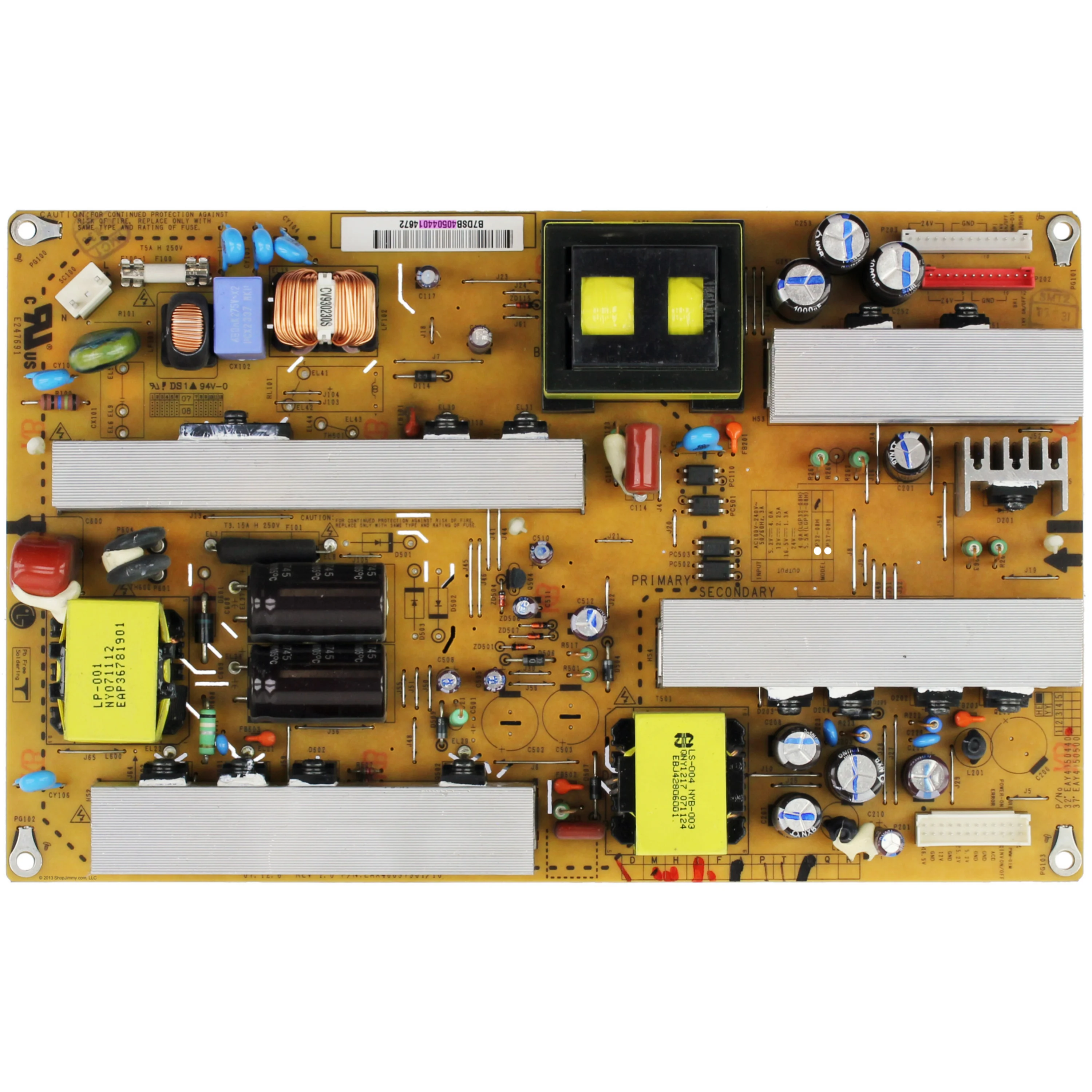 Original EAY4050440 EAY4050500 EAX40097902 EAX40097901 Power Supply Board for 32LG20 32LG30 32LG3DC 32LG40 32LG500H 32LG70 TV
Original EAY4050440 EAY4050500 EAX40097902 EAX40097901 Power Supply Board for 32LG20 32LG30 32LG3DC 32LG40 32LG500H 32LG70 TV