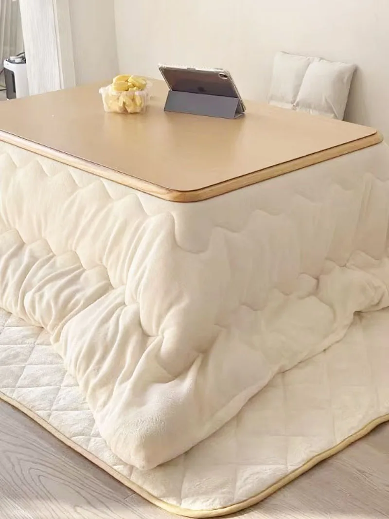 Beige White Warm Fluffy Flannel Kotatsu Funto Blanket 190x240cm with 1Pc Funto And 1Pc Carpet for Cozy Winters
Beige White Warm Fluffy Flannel Kotatsu Funto Blanket 190x240cm with 1Pc Funto And 1Pc Carpet for Cozy Winters