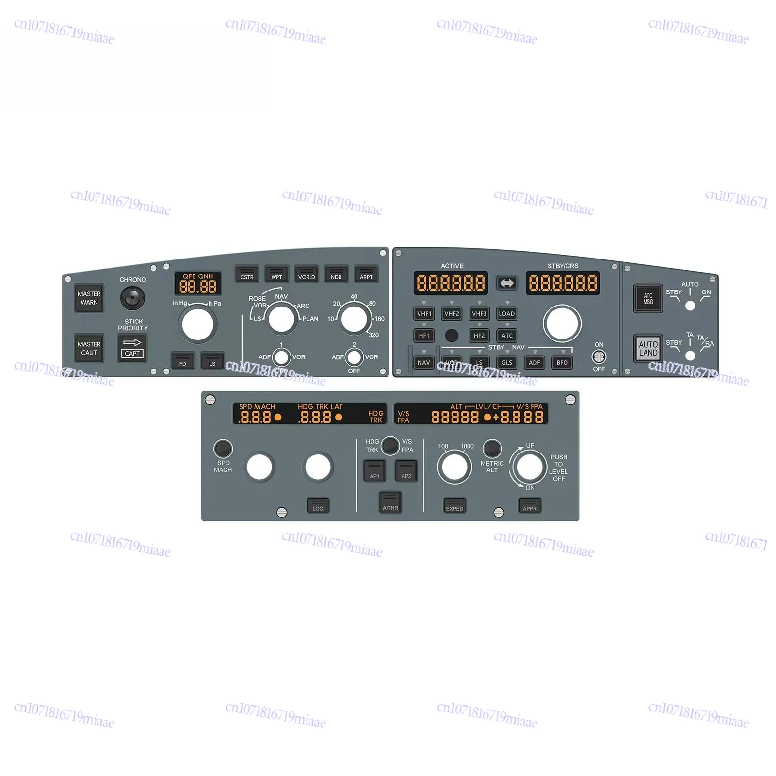WingFlex Compact A320 EFIS CUBE with Dual-Color LCD Warning Panel and Plug-and-Play USB Connectivity
WingFlex Compact A320 EFIS CUBE with Dual-Color LCD Warning Panel and Plug-and-Play USB Connectivity