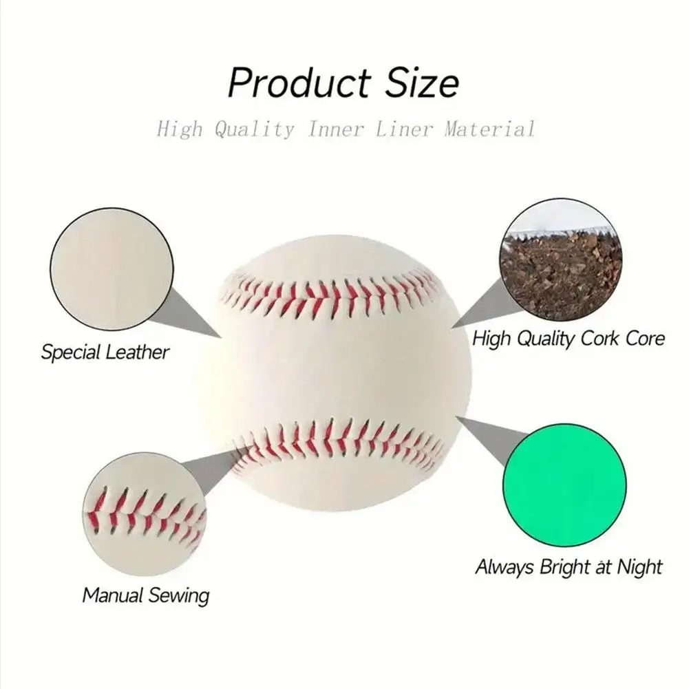 Высококачественные 9-дюймовые бейсбольные мячи ручной работы с ПВХ-корпусом и резиновым сердечником, мягкие бейсбольные мячи для тренировок и упражнений.
Высококачественные 9-дюймовые бейсбольные мячи ручной работы с ПВХ-корпусом и резиновым сердечником, мягкие бейсбольные мячи для тренировок и упражнений.