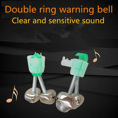 10PCS Outdoor Fishing Clamping Rod Ring Alarm Fishing Gear Fish Accessories Wild Fishing Sea Fishing Alarm