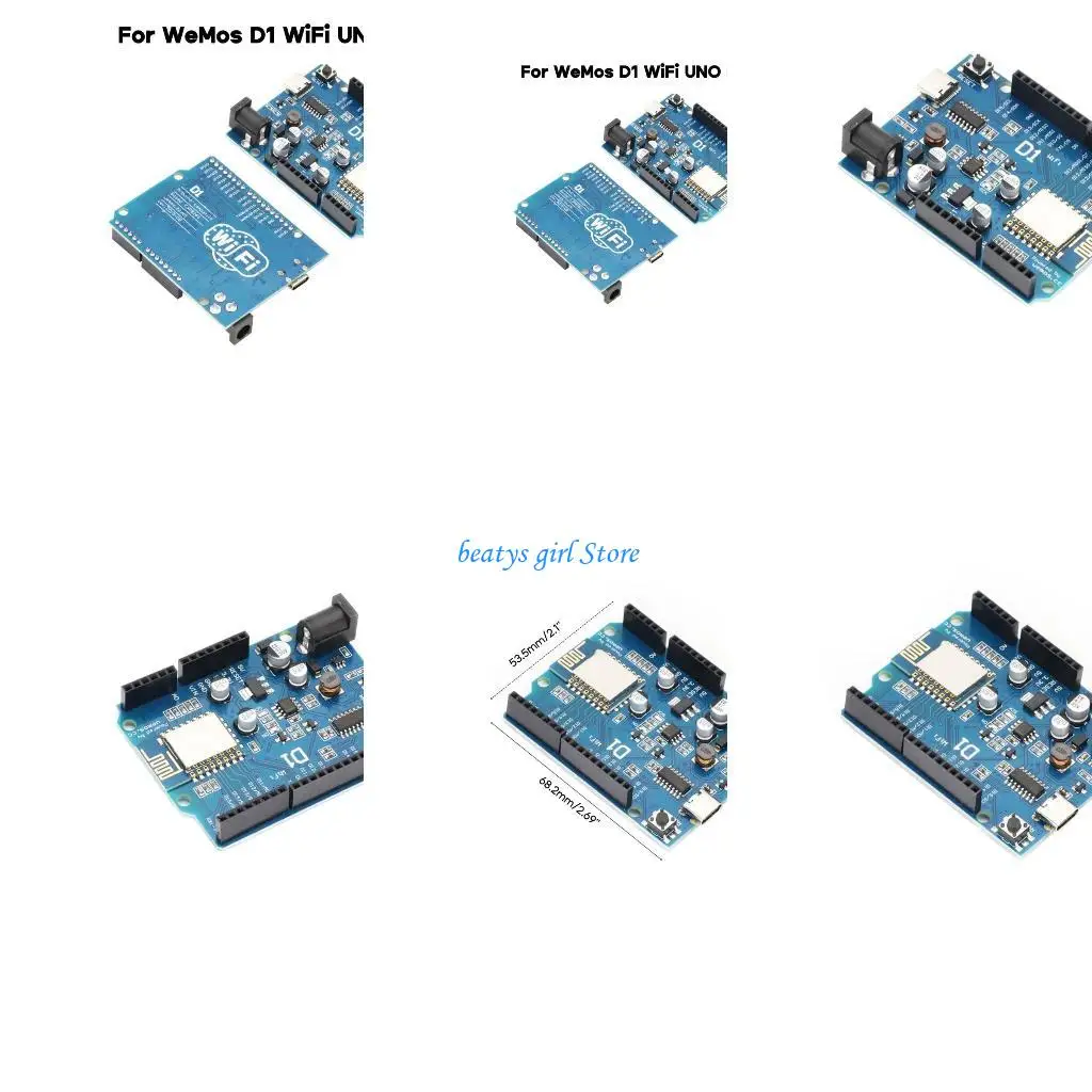 C7AB ESP-12E WeMos UNOR3 CH340 CH340G WiFi Development Board Base ESP8266 Shielded
C7AB ESP-12E WeMos UNOR3 CH340 CH340G WiFi Development Board Base ESP8266 Shielded