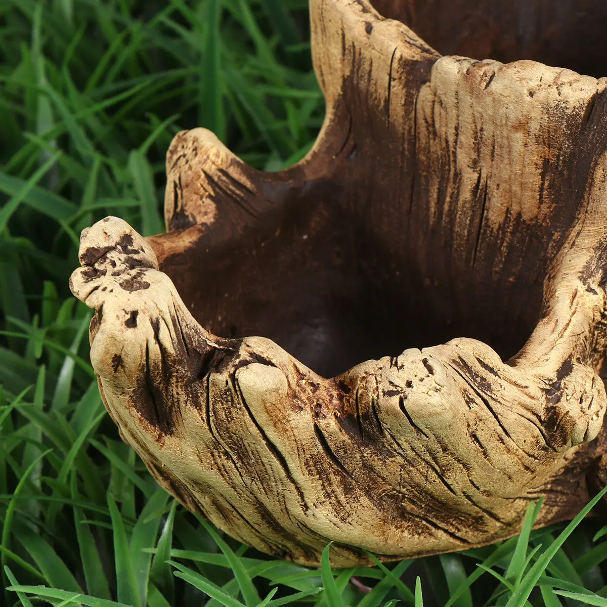 Double Compartment Cement Flowerpot with Rustic Wood Grain Texture Stump Design Indoor Outdoor Home Office Garden Decor
Double Compartment Cement Flowerpot with Rustic Wood Grain Texture Stump Design Indoor Outdoor Home Office Garden Decor