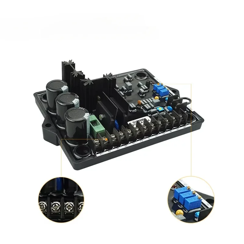 R180 Аксессуары Бесщеточный автоматический регулятор напряжения AVR R180 для дизельного генератора
R180 Аксессуары Бесщеточный автоматический регулятор напряжения AVR R180 для дизельного генератора