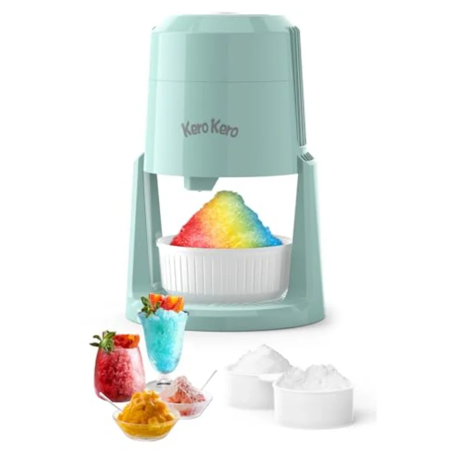 Professional Shaved Ice Machine: RX03 Electric Snow Cone Maker and ICEE Machine for Home, 60W Power, 120V Universal Voltage, Cr
Professional Shaved Ice Machine: RX03 Electric Snow Cone Maker and ICEE Machine for Home, 60W Power, 120V Universal Voltage, Cr