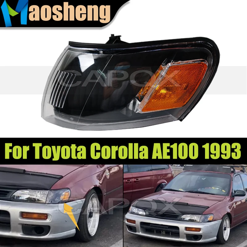 Версия по США, автомобильный угловой светильник для Toyota Corolla AE100 1993, фара, указатель поворота, угловой светильник
Версия по США, автомобильный угловой светильник для Toyota Corolla AE100 1993, фара, указатель поворота, угловой светильник