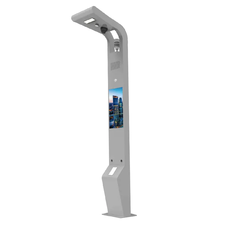 Multifunctional 5G intelligent comprehensive street light pole smart city community
Multifunctional 5G intelligent comprehensive street light pole smart city community