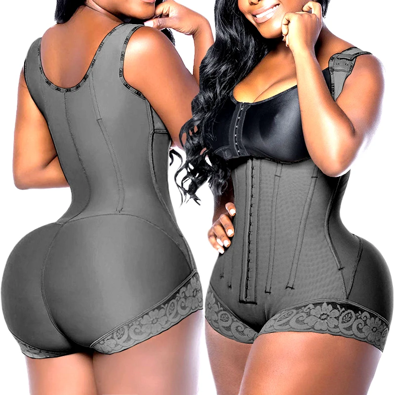 Full Body Shaper High Compression Shapewear 9 Steel Bone Waist Trainer Fajas Colombianas Girdle Corset Bodysuits Underwear Strap
Full Body Shaper High Compression Shapewear 9 Steel Bone Waist Trainer Fajas Colombianas Girdle Corset Bodysuits Underwear Strap