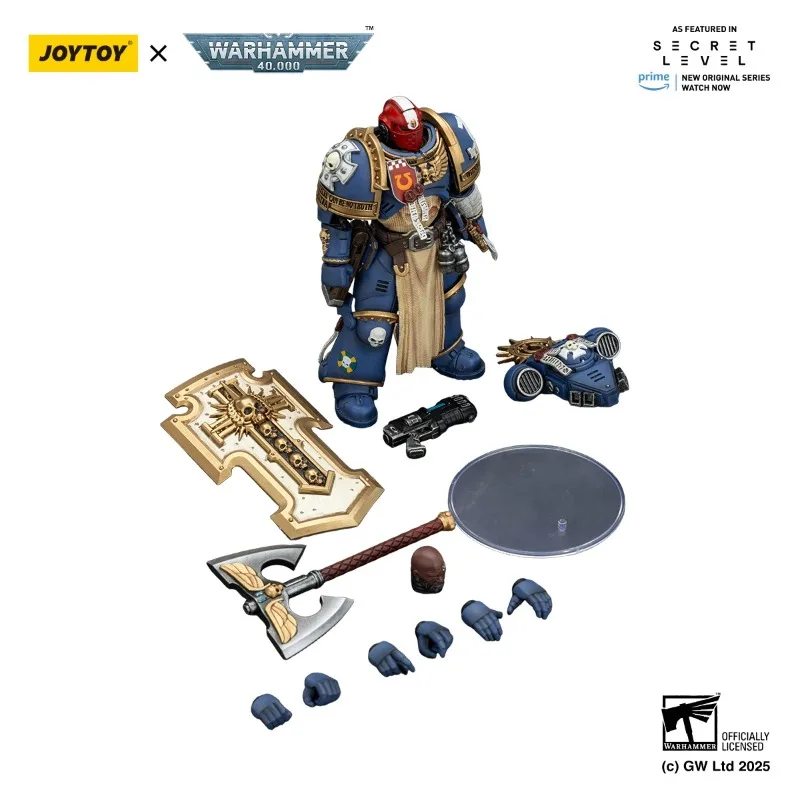 In Stock JOYTOY Warhammer 40K 1/18 Action Figures Ultramarines Metaurus With Power Axe, Stormshield And Plasma Pistol
In Stock JOYTOY Warhammer 40K 1/18 Action Figures Ultramarines Metaurus With Power Axe, Stormshield And Plasma Pistol