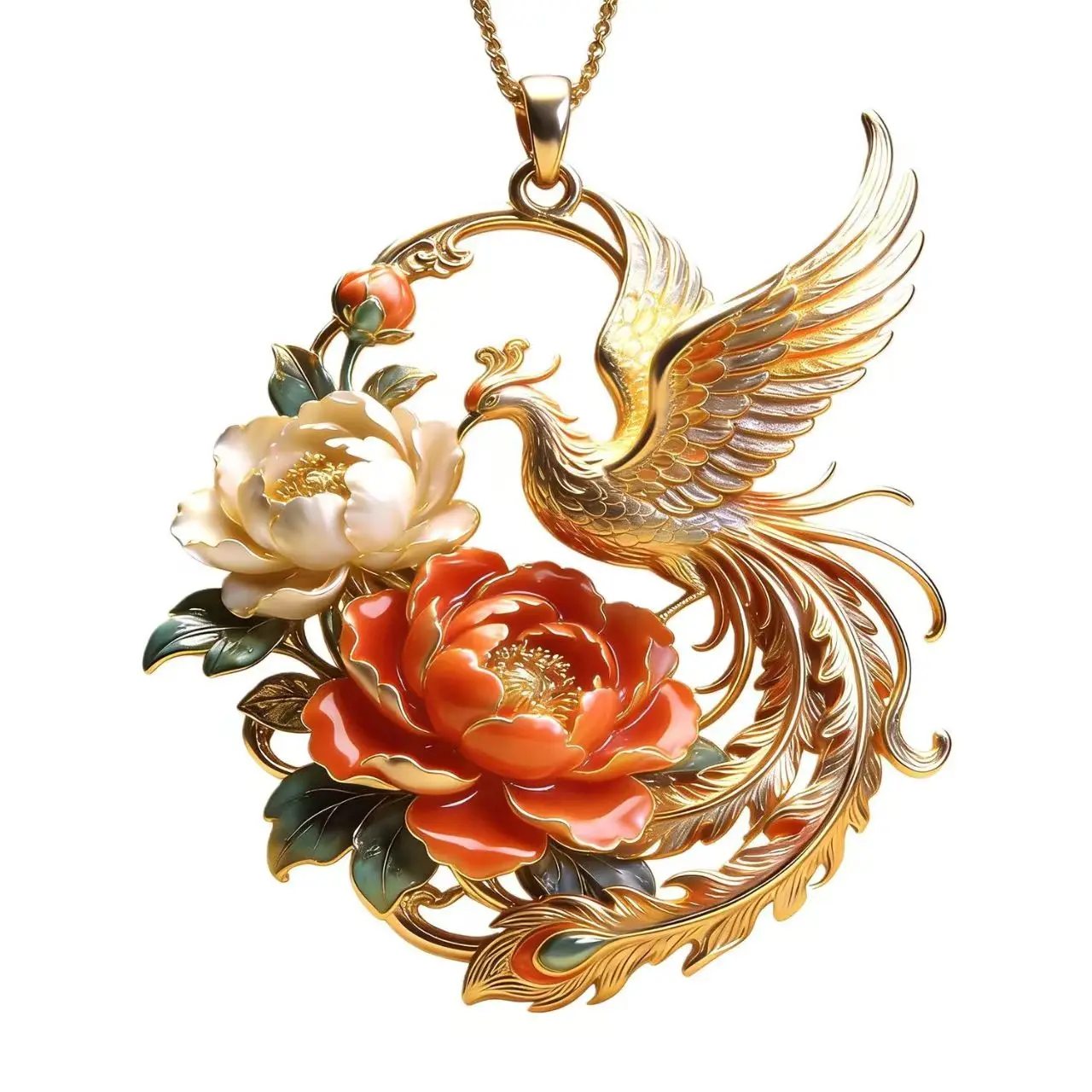 Luxury Delicate Phoenix Pendant Necklace Elegant Creative Bird Charm Fashion Women Jewelry Meaningful Gift For Her
Luxury Delicate Phoenix Pendant Necklace Elegant Creative Bird Charm Fashion Women Jewelry Meaningful Gift For Her