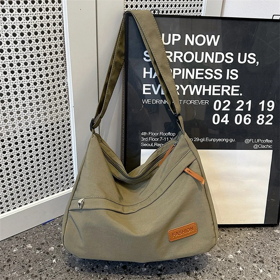 Women Men Shoulder Crossbody Bag Large Capacity Messenger Bags for Student Brand Book Bags Female Handbag Satchels
Women Men Shoulder Crossbody Bag Large Capacity Messenger Bags for Student Brand Book Bags Female Handbag Satchels