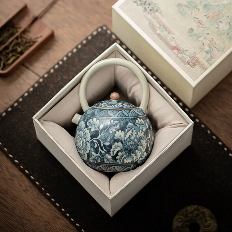 XL Beam Pot Retro Household Brewing Teapot Single Pot Jianshui Kung Fu Tea Set Gift Box
XL Beam Pot Retro Household Brewing Teapot Single Pot Jianshui Kung Fu Tea Set Gift Box