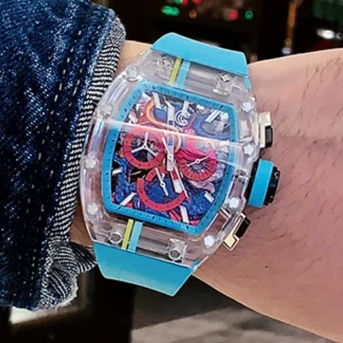 CRONUSART Мужские часы-хронограф 50 мм Tonneau Автоматические механические наручные часы с сапфировым корпусом Зеркальный светящийся ремешок из FKM Змеиный циферблат
CRONUSART Мужские часы-хронограф 50 мм Tonneau Автоматические механические наручные часы с сапфировым корпусом Зеркальный светящийся ремешок из FKM Змеиный циферблат