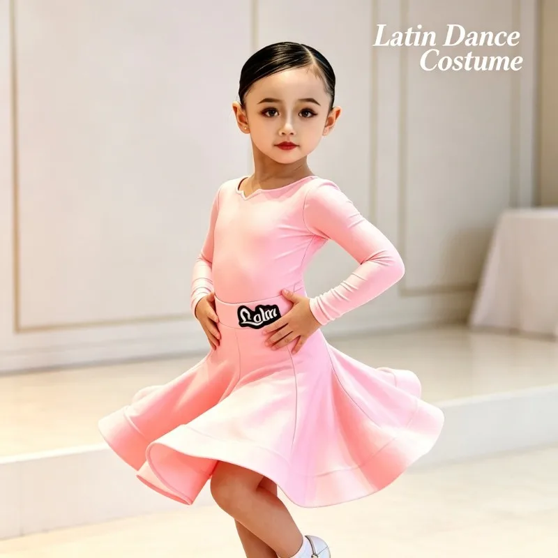 New Style Girls' Latin Dance Dress, Kids Standard Ballroom Shiny Costume for Competition, Grade Examination and Performance
New Style Girls' Latin Dance Dress, Kids Standard Ballroom Shiny Costume for Competition, Grade Examination and Performance