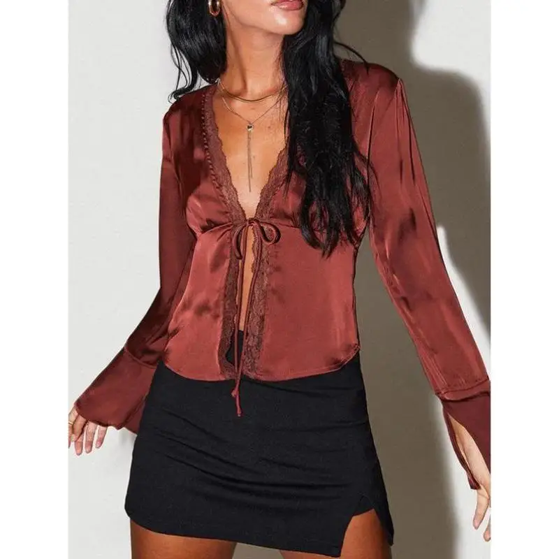 Ele Long Sve Женская внутренняя одежда из искусственной кожи irt с воротником на подкладке Fce Весенне-осенняя мода для среднего и старшего возраста...
Ele Long Sve Женская внутренняя одежда из искусственной кожи irt с воротником на подкладке Fce Весенне-осенняя мода для среднего и старшего возраста...