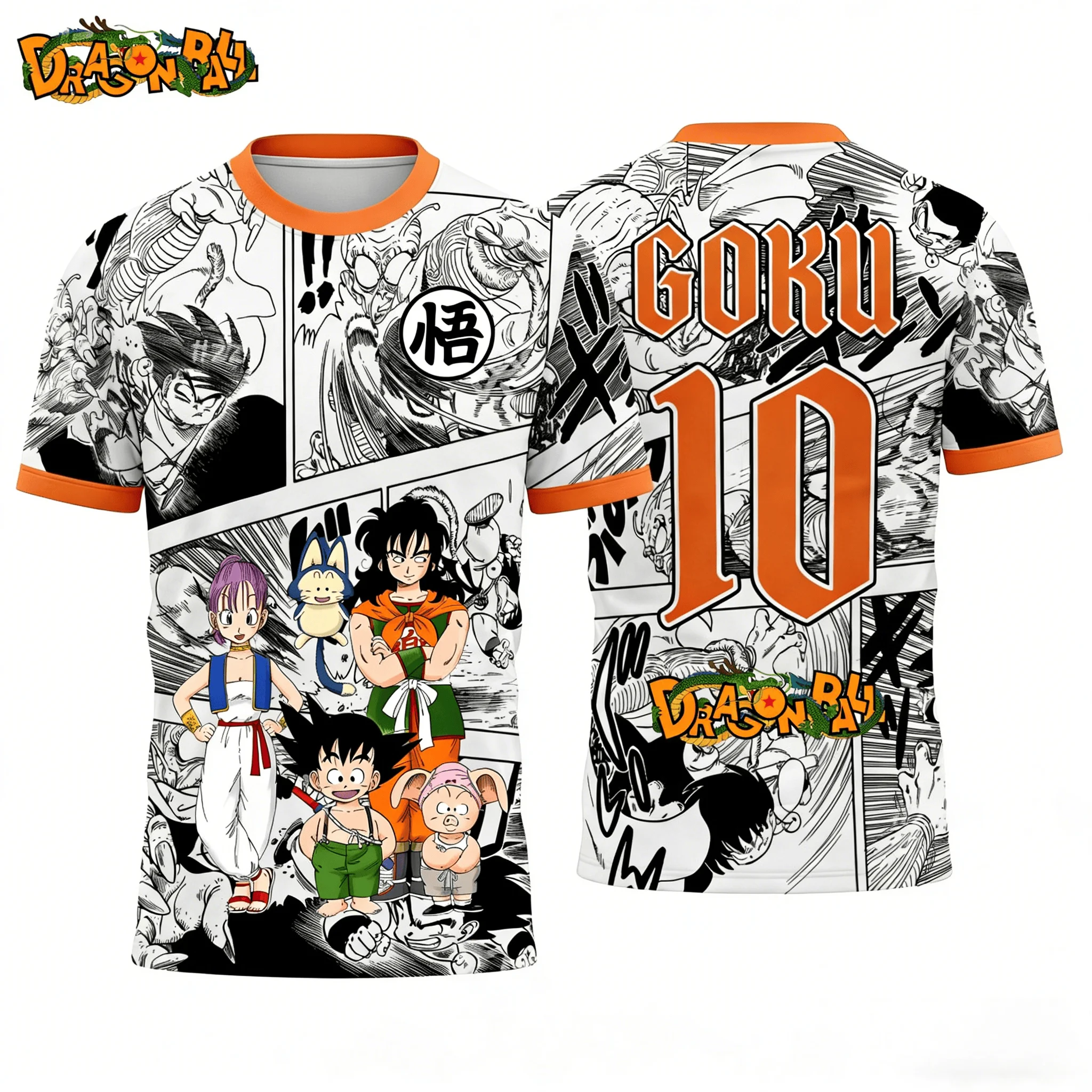 2026 Summer Dragon Ball Oversized T-shirt High Quality 3D Print Kid Goku & Classic Character Manga Panel Unisex Retro Y2K Tee
2026 Summer Dragon Ball Oversized T-shirt High Quality 3D Print Kid Goku & Classic Character Manga Panel Unisex Retro Y2K Tee