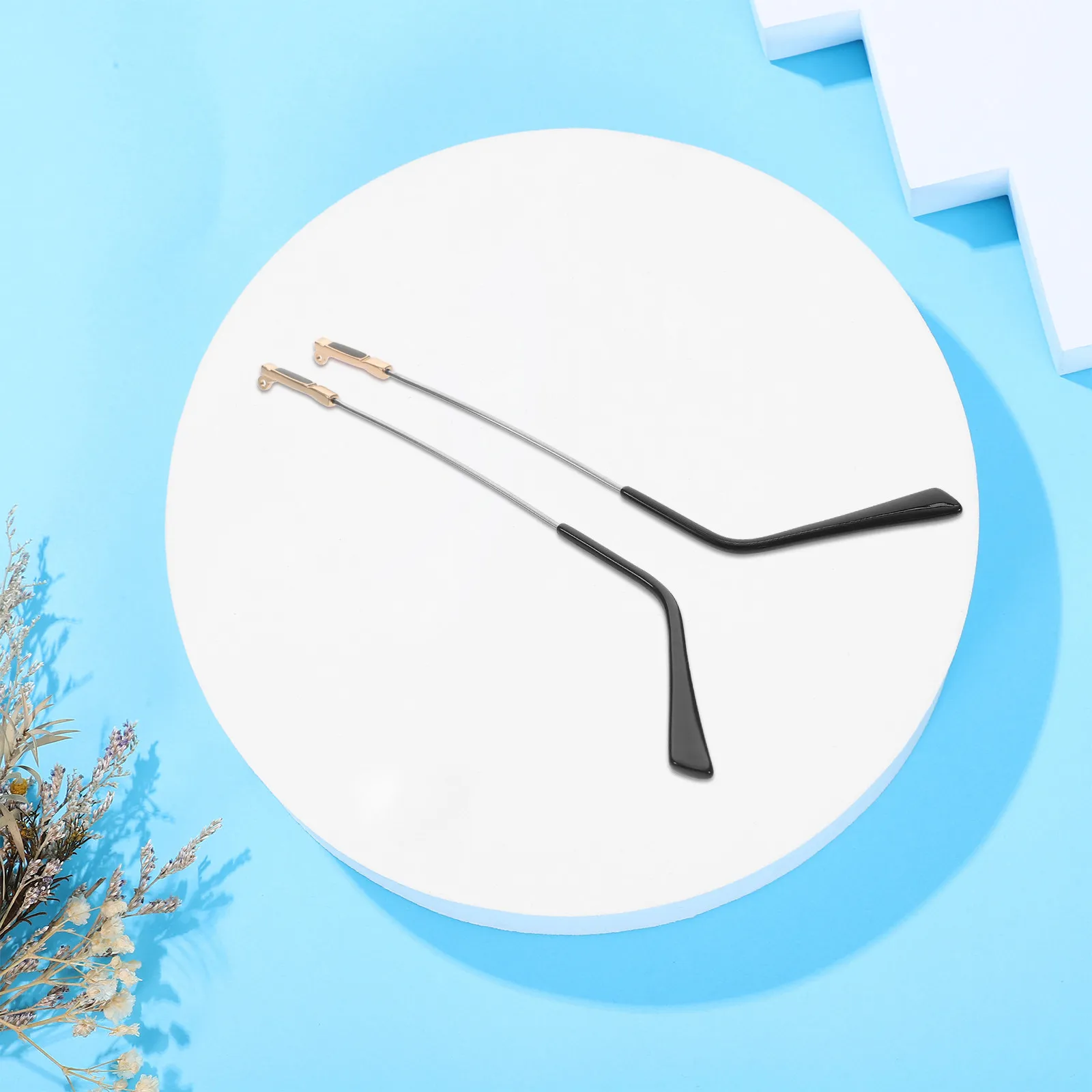 1 пара металлических сменных дужек для очков: прочные, легкие, универсальные, для ремонта оправы, безопасные в использовании
1 пара металлических сменных дужек для очков: прочные, легкие, универсальные, для ремонта оправы, безопасные в использовании