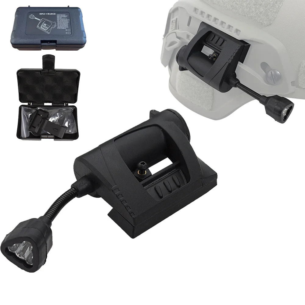MPLS CHARGE three color configuration base energy-saving outdoor tactical helmet light
MPLS CHARGE three color configuration base energy-saving outdoor tactical helmet light