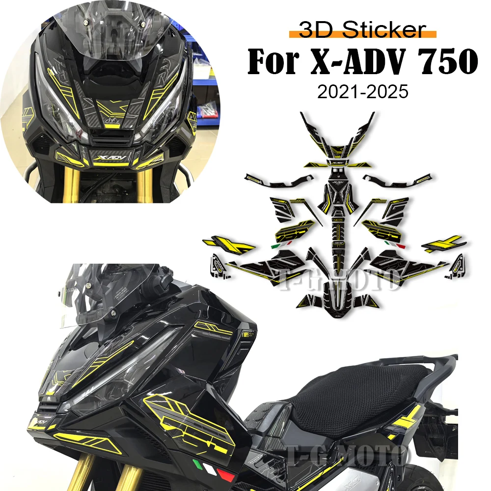 For Honda X-ADV 750 XADV X ADV 750 Adventure Motorcycle Body Fender Shell Fairing Tank Pad Protector Stickers Decal 2021-2025
For Honda X-ADV 750 XADV X ADV 750 Adventure Motorcycle Body Fender Shell Fairing Tank Pad Protector Stickers Decal 2021-2025
