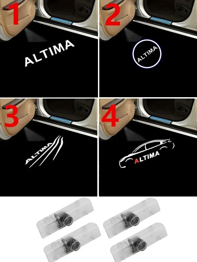 2Pcs Car styling Auto Door LED Decoration Wireless Welcome Light For Nissan Altima Coupe Sedan 2005-2018 2019 2020 Accessories
2Pcs Car styling Auto Door LED Decoration Wireless Welcome Light For Nissan Altima Coupe Sedan 2005-2018 2019 2020 Accessories