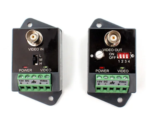 Single-channel active video balun for CCTV HD-TVI CVI AHD Active HD Video transceiver
Single-channel active video balun for CCTV HD-TVI CVI AHD Active HD Video transceiver