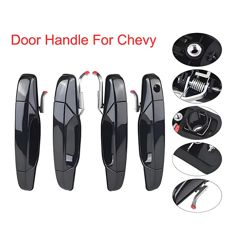 4Pcs Black Outside Door Handle For Chevy Silverado Tahoe Suburban GMC Sierra Yukon Cadillac Escalade Auto External Door Handle
4Pcs Black Outside Door Handle For Chevy Silverado Tahoe Suburban GMC Sierra Yukon Cadillac Escalade Auto External Door Handle