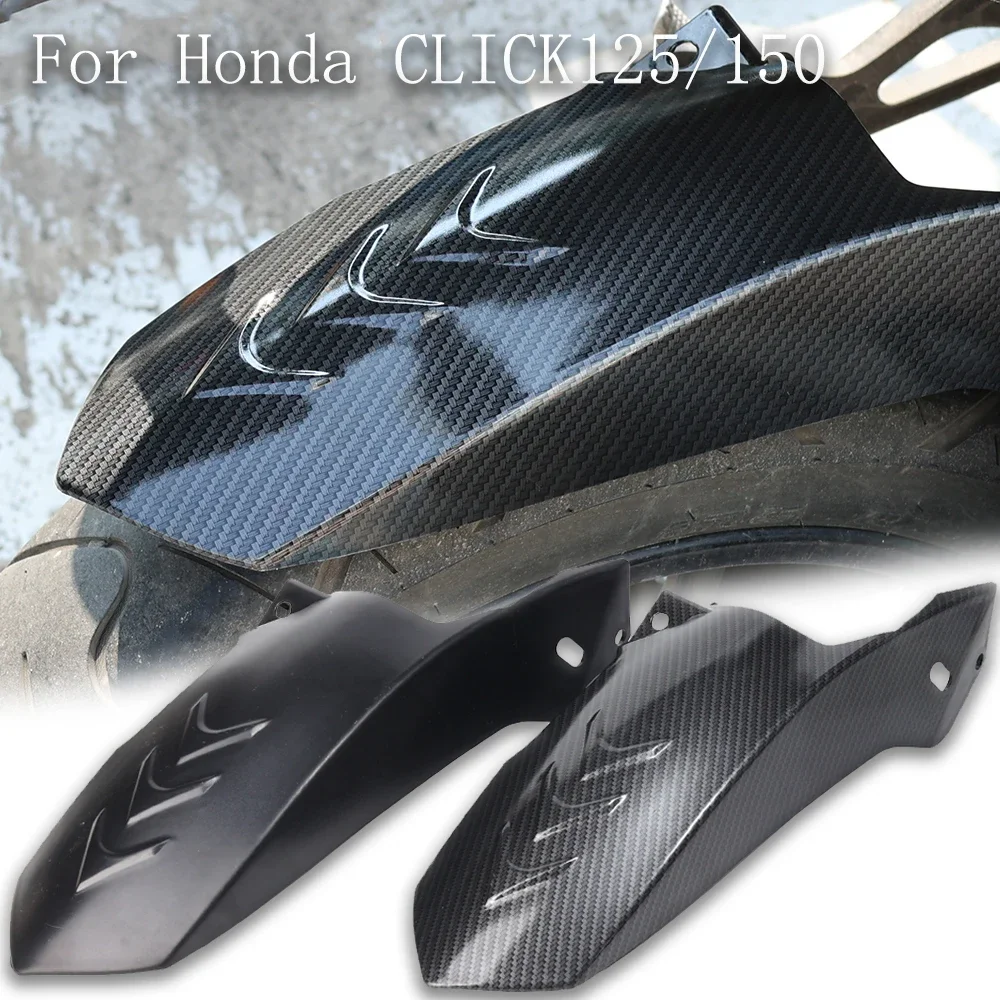 Motorcycle Extended Mudguard Modification Accessories Off-road Vehicles Carbon Fiber Rear Mud Shield for Honda CLICK 125/150
Motorcycle Extended Mudguard Modification Accessories Off-road Vehicles Carbon Fiber Rear Mud Shield for Honda CLICK 125/150