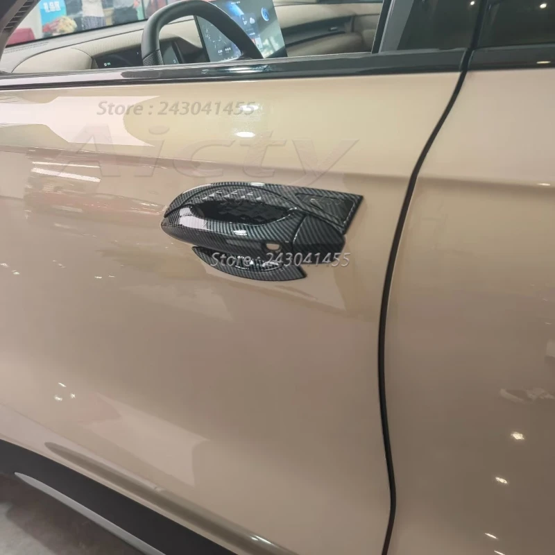 For MG S5 EV 2025 2026 ABS Carbon Fiber Car Door Handle Bowl protector insert decoration Cover Trim Sticker Styling Accessories
For MG S5 EV 2025 2026 ABS Carbon Fiber Car Door Handle Bowl protector insert decoration Cover Trim Sticker Styling Accessories