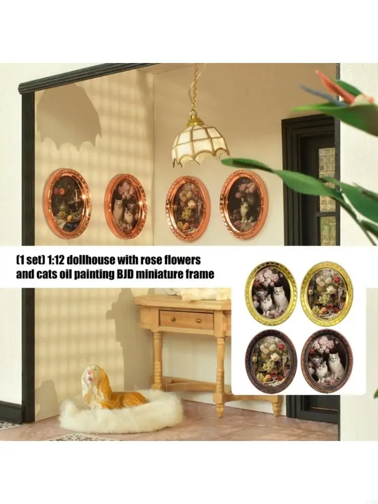 1/12 Doll House Decoration Oil Painting Photo Frame Iron Miniature Picture Frame L8RB
1/12 Doll House Decoration Oil Painting Photo Frame Iron Miniature Picture Frame L8RB