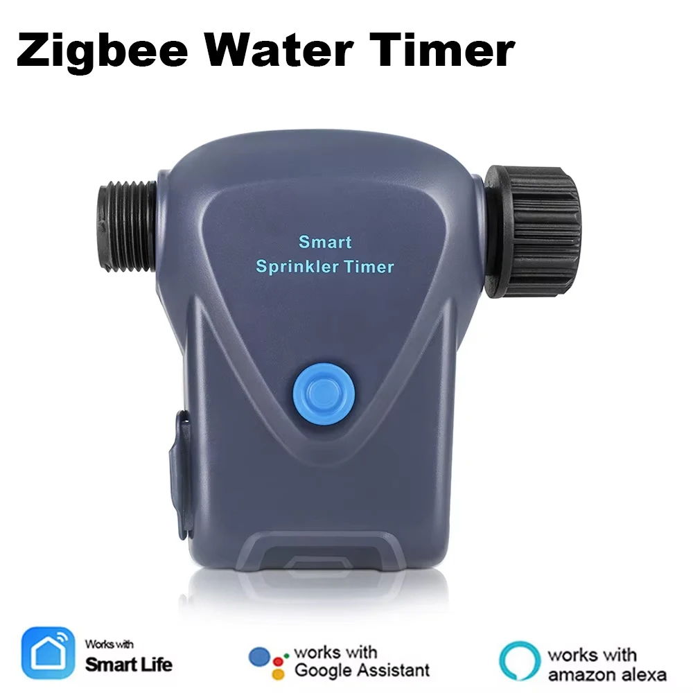 Таймер для полива садовых растений Tuya Smart Zigbee, спринклер с таймером, с мобильным дистанционным управлением 
Таймер для полива садовых растений Tuya Smart Zigbee, спринклер с таймером, с мобильным дистанционным управлением
