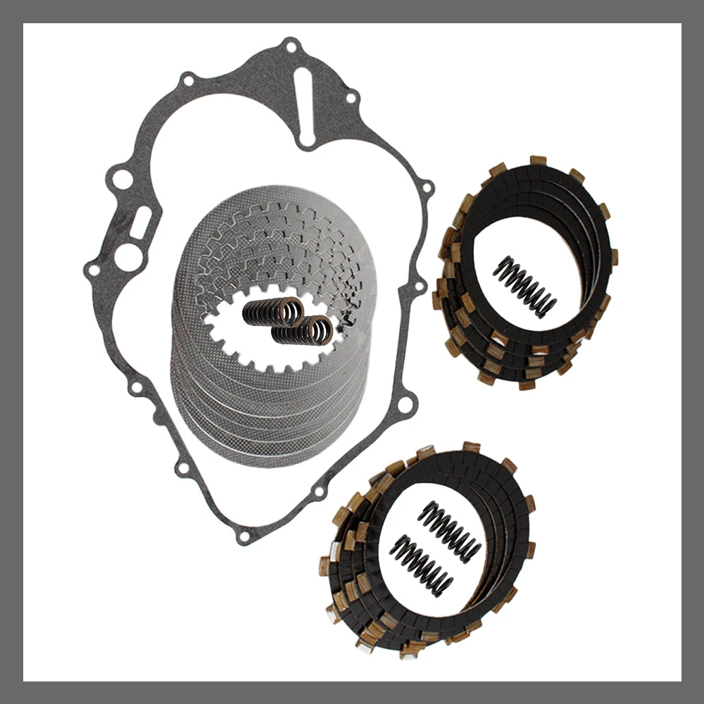 Motorcycle Accessories Complete Engine Clutch Kit For Yamaha Raptor 660 YFM660R 2001-2005 1030680086 1030660016
Motorcycle Accessories Complete Engine Clutch Kit For Yamaha Raptor 660 YFM660R 2001-2005 1030680086 1030660016