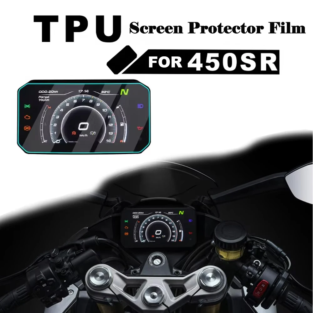 Для CFMOTO 450SR SR450 450 SR 2023 2024 защита для экрана приборной панели мотоцикла кластер защита экрана от царапин пленка аксессуары
Для CFMOTO 450SR SR450 450 SR 2023 2024 защита для экрана приборной панели мотоцикла кластер защита экрана от царапин пленка аксессуары