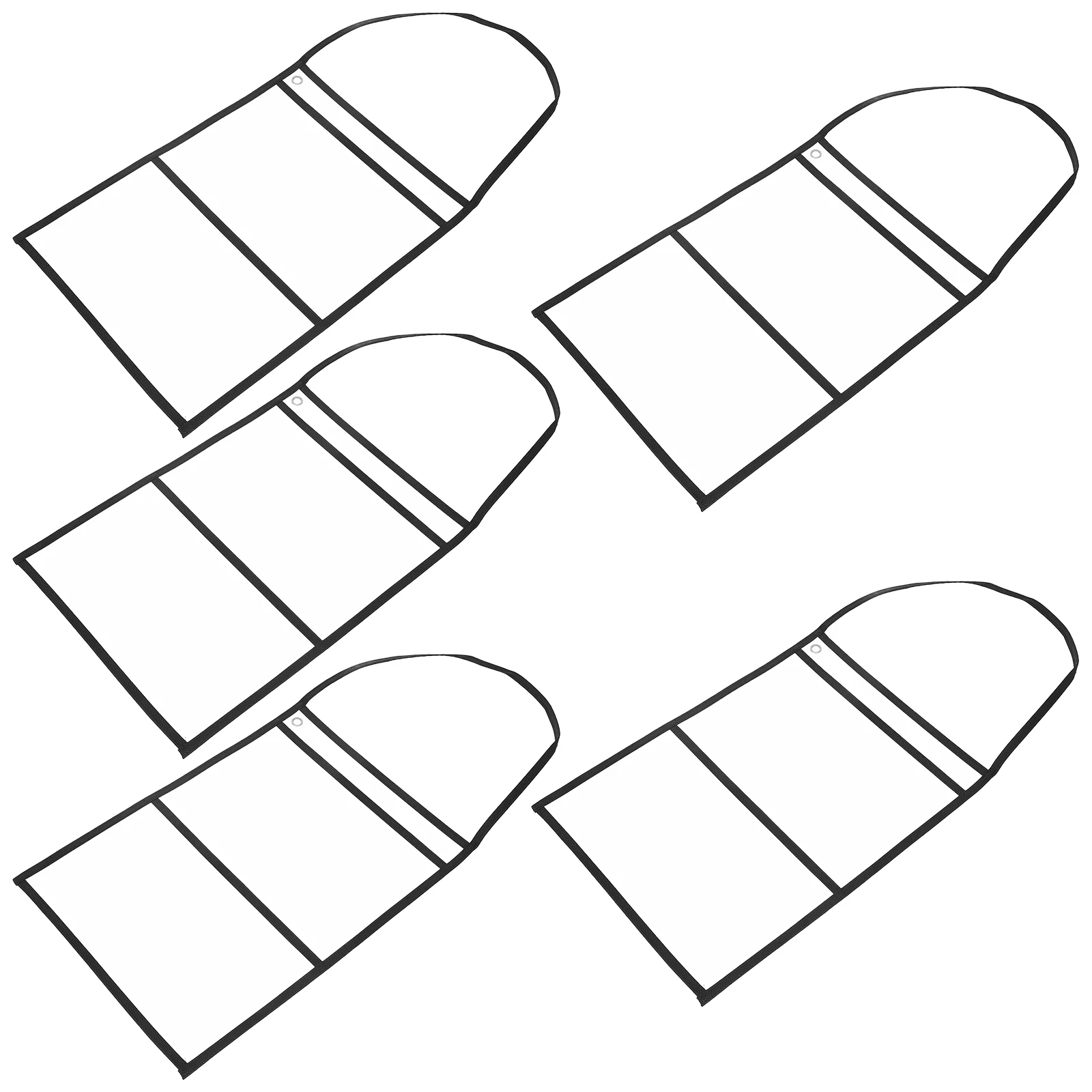 5 Pcs File Holder Labels Dry Erase Pocket Clear Photo Bag Folder Sleeve Multicolor Child 
5 Pcs File Holder Labels Dry Erase Pocket Clear Photo Bag Folder Sleeve Multicolor Child