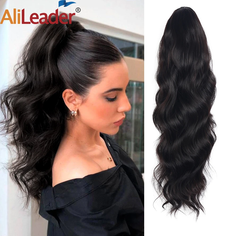 Drawstring Ponytaily Extension For Women Long Wavy Pony Tail Hair Extension 24 Inch Synthetic Ponytail Hairpieces For Daily Use
Drawstring Ponytaily Extension For Women Long Wavy Pony Tail Hair Extension 24 Inch Synthetic Ponytail Hairpieces For Daily Use