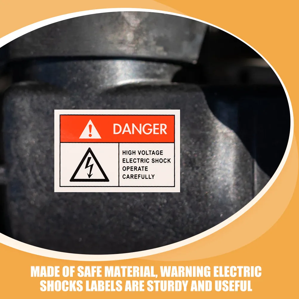 8Pcs Warning Electric Shocks Stickers Clear Adhesive High Voltage Safety Sign Caution Label Electrical Panel Warning Sign
8Pcs Warning Electric Shocks Stickers Clear Adhesive High Voltage Safety Sign Caution Label Electrical Panel Warning Sign