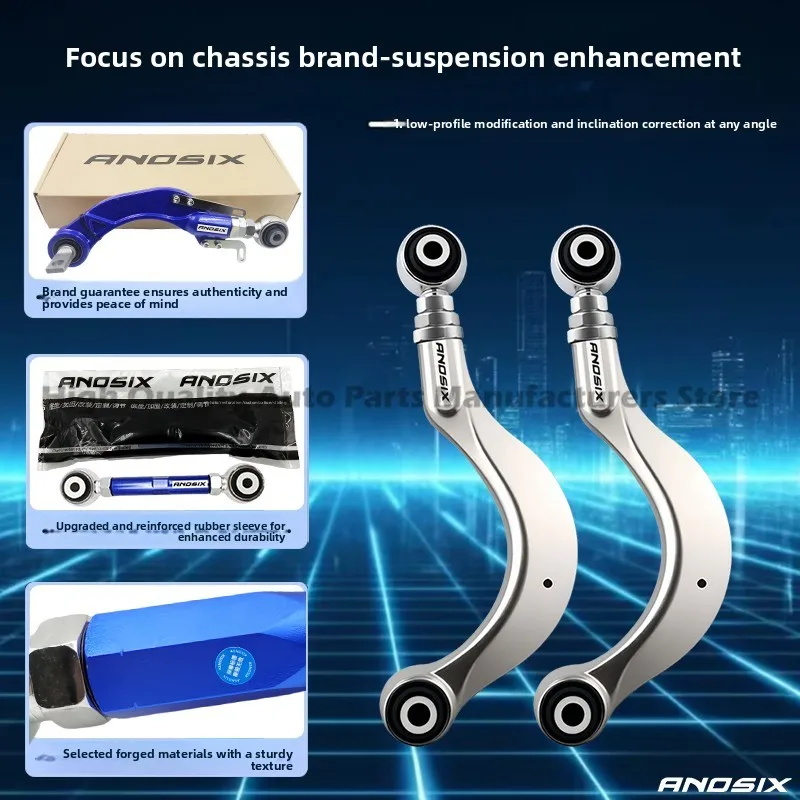 Rear Wheel Adjustable Camber Link Arm Upper Control Arm for Hongqi H9 HQ9 HS7 Besturn M6 T99
Rear Wheel Adjustable Camber Link Arm Upper Control Arm for Hongqi H9 HQ9 HS7 Besturn M6 T99