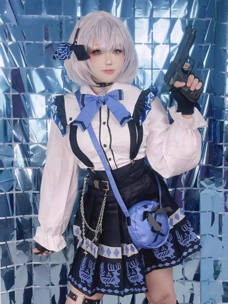Hololive Vtuber Vestia Zeta Cosplay Costume Anime Women Lovely Top Skirt Uniform Role Play Clothing Halloween Party Suit Stock
Hololive Vtuber Vestia Zeta Cosplay Costume Anime Women Lovely Top Skirt Uniform Role Play Clothing Halloween Party Suit Stock