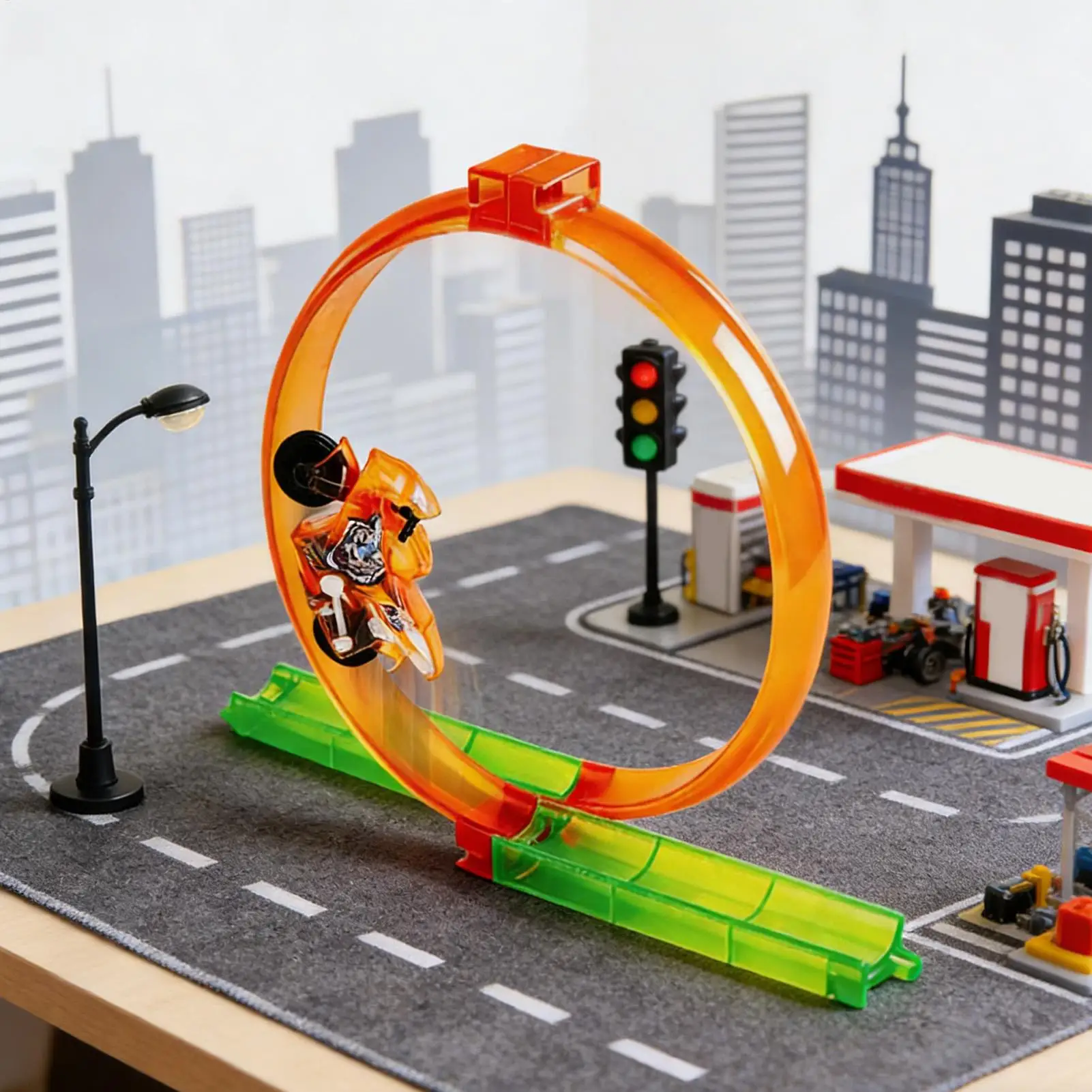 Мотоциклетный трек-конструктор: развивающая игрушка для развития зрительно-моторной координации, инерционный мотоцикл для мальчиков и девочек, для дома и гостиной
Мотоциклетный трек-конструктор: развивающая игрушка для развития зрительно-моторной координации, инерционный мотоцикл для мальчиков и девочек, для дома и гостиной