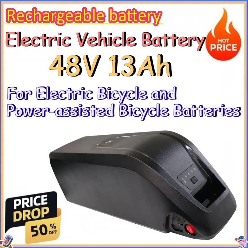 48V 13Ah Electric Vehicle Battery for Electric Bicycle and Power-assisted Bicycle Batteries Replace 18650 Lithium Battery Pack
48V 13Ah Electric Vehicle Battery for Electric Bicycle and Power-assisted Bicycle Batteries Replace 18650 Lithium Battery Pack