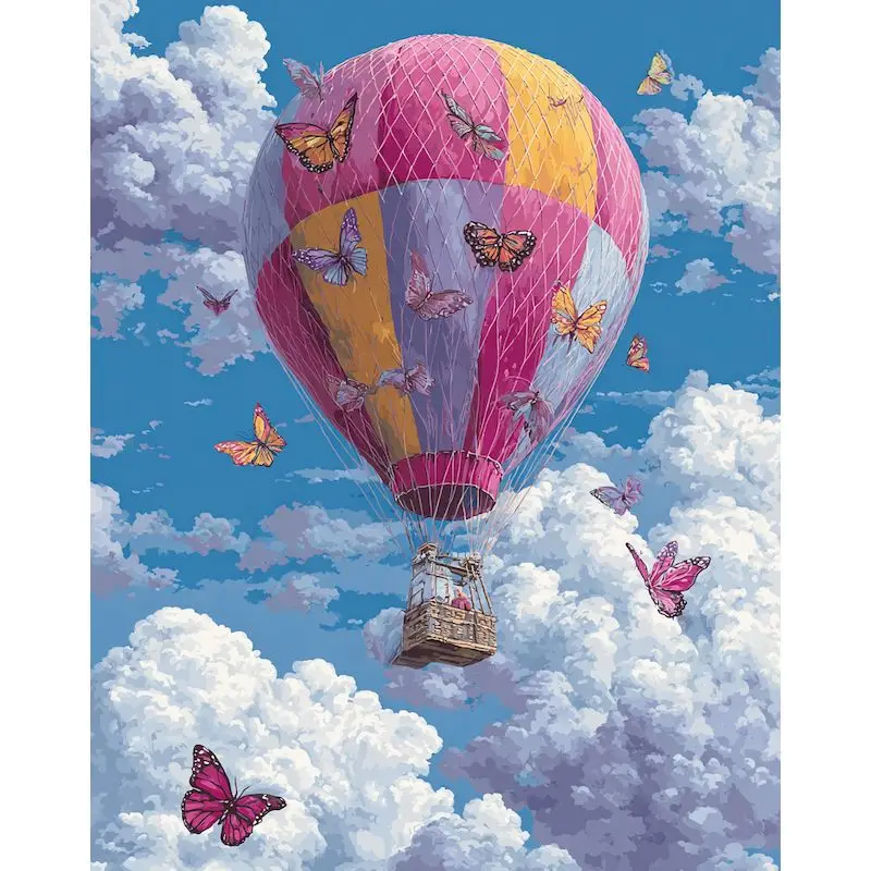 GATYZTORY Diy Painting By Numbers Hot Air Balloon Decorative Paintings Gifts For Adults Handpainted Landscape Home Decoration
GATYZTORY Diy Painting By Numbers Hot Air Balloon Decorative Paintings Gifts For Adults Handpainted Landscape Home Decoration