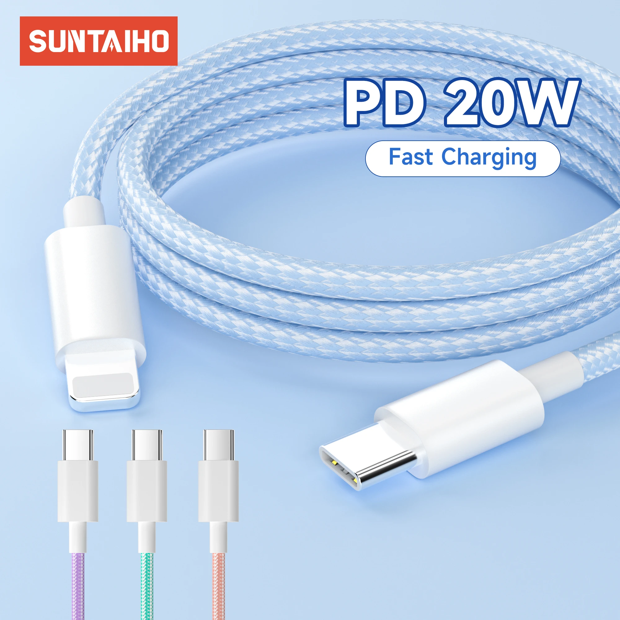 suntaiho 20 Вт PD USB Type C для молнии и USB C Кабель для передачи данных для iPhone 14 13 12 11 Pro Max XR iPad Сотовый телефон Дані Быстрая зарядка
suntaiho 20 Вт PD USB Type C для молнии и USB C Кабель для передачи данных для iPhone 14 13 12 11 Pro Max XR iPad Сотовый телефон Дані Быстрая зарядка