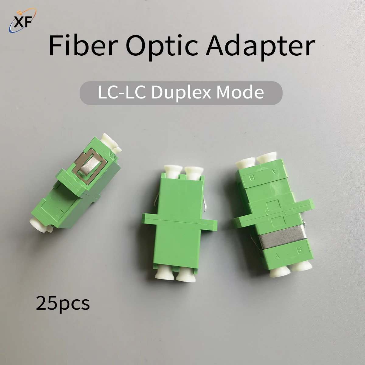 25pcs LC-LC Duplex Mode FTTH Fiber Optic Adapter LC-APC Coupler Fiber Flang LC Connector Optical Fiber Adaptor
25pcs LC-LC Duplex Mode FTTH Fiber Optic Adapter LC-APC Coupler Fiber Flang LC Connector Optical Fiber Adaptor