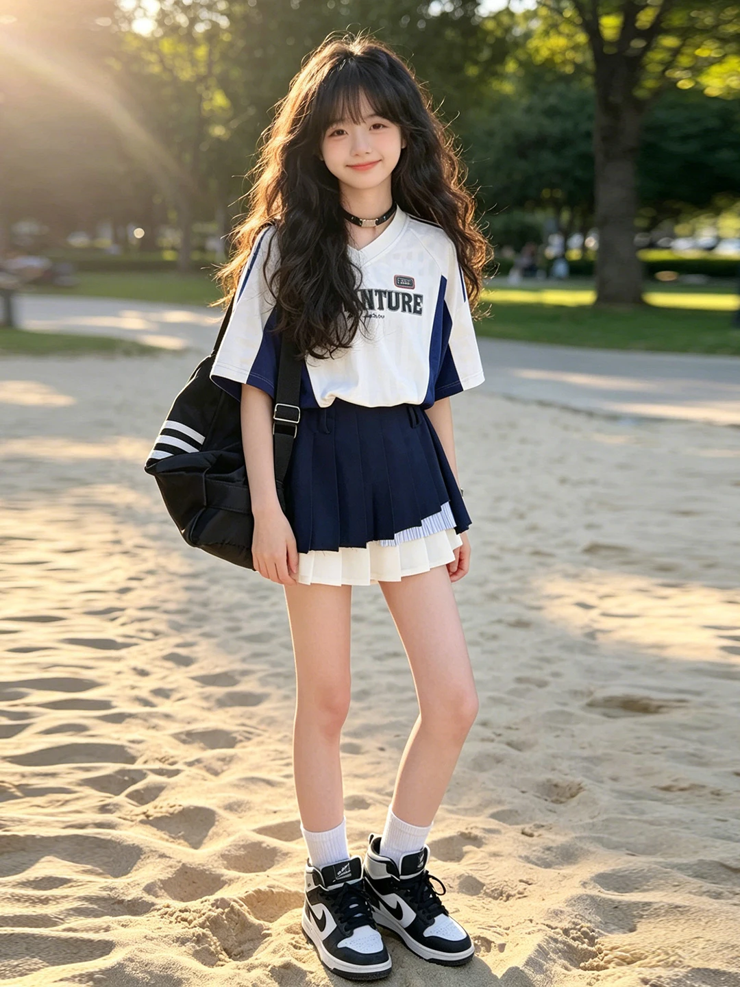 Girls Summer Sporty Fashion Two-Piece Set High Waist Pleated Skirt And Shirt Short Sleeve High Waist Skirt Trendy Outfit
Girls Summer Sporty Fashion Two-Piece Set High Waist Pleated Skirt And Shirt Short Sleeve High Waist Skirt Trendy Outfit